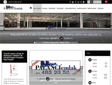 Tablet Screenshot of palanciemlak.com